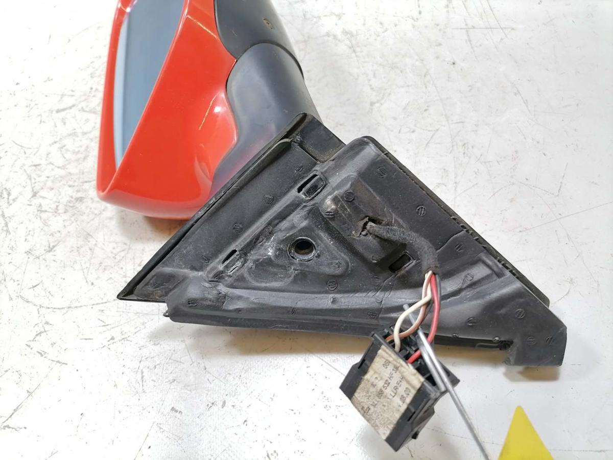 Audi A3 8L original Au&szlig;enspiegel rechts LY3J Brillantrot elektrisch 3-T&uuml;rer Facelift Bj.2000